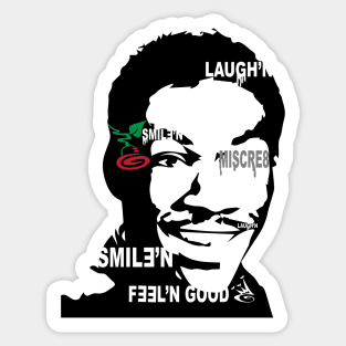 EDDDDIE a tribute to laughter Sticker